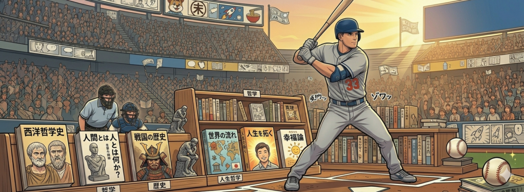 大谷翔平が愛読し、人生の指針とした主な本と、そこから得た学びを整理